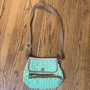 Fossil Printed Canvas Crossbody Purse